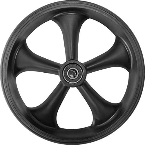 FabaCare Vorderrad für Rollator, Ersatzrad für FabaCare, Mobilex, Rad, Vorderrad PU