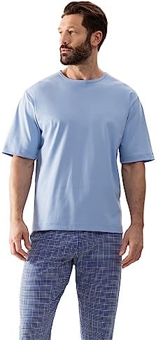 Mey Nachtwäsche Serie Springvale Herren Homewear Shirts Ciel 6XL(68)