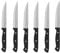 Brandani 52014 Coltello Bistecca Set 6pz Inox
