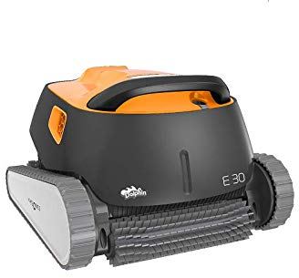 Dolphin E30 Robot limpiafondos automático para Piscinas enterradas de 12m - Limpieza Fondo y Paredes - Filtración Ultra Fina