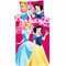 Disney Prinzessinnen Schneewittchen und Aschenputtel Bettwäsche-Set Kinderbett Baumwolle Mädchen 90 x 140 Kissenbezug 40 x 55