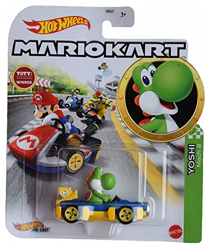 Hot Wheels Mario Kart Yoshi - Mach 8