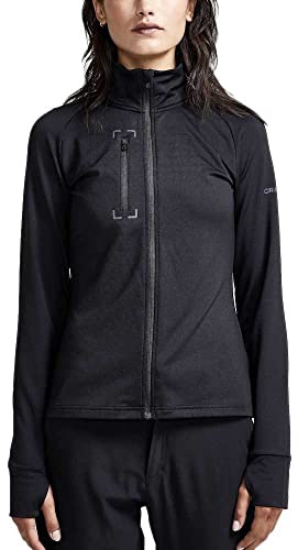 Craft ADV Explr Light Midlayer Jacke Damen schwarz