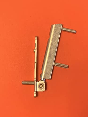 ROTO K 6/130 - Nastro angolare per riparazione, in legno/PVC, distanza tra i pioli 55 mm, colore: Argento