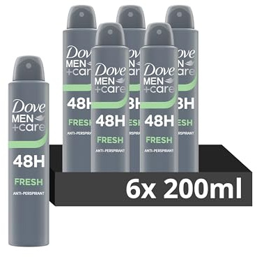Dove Men+Care Fresh Anti-Perspirant Aerosol 6x 200 ml