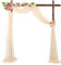 Lukery Hochzeit Vorhang Hochzeitsbogen, Querbehang Gardine Freihanddeko Himmelbett Vorhänge Stoff Tüll Transparent Voile Dekoration
