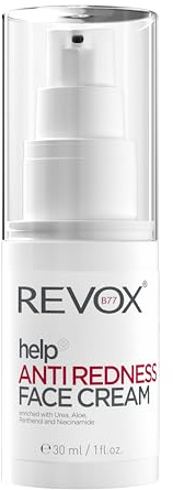 REVOX B77 Help Anti-Redness-Gesichtscreme, 30 ml, Gesichtscreme gegen Rötungen, Flüssigkeit für empfindliche Haut, spendet Feuchtigkeit und reduziert Trockenheit, beruhigt Reizungen, lindert