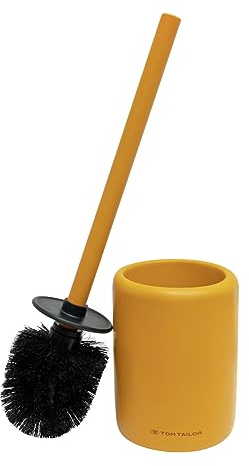 TOM TAILOR WC-Garnitur Mustard auswechselbarer Bürstenkopf Gelb