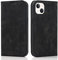 QLTYPRI Wallet Case for iPhone 15 Plus 6.7 inch Compatible with Magsafe Charger, Magnetic Flip Folio PU Leather Phone Case with RFID Blocking Card Holder Slots Kickstand Shockproof Cover - Black