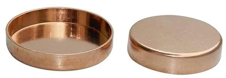 1 Stück 1/4 Zoll, 3/8 Zoll, 1/2 Zoll, 5/8 Zoll, 3/4 Zoll, 1 Zoll, 6,35–54 mm, gerader Winkel, YUP-Form, 3/4-Wege-Korross-Kupfer-Endzufuhrrohrverschraubung, Klimaanlage (Color : End Cap, Size : 8mm 5