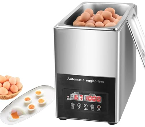 Commercial Electric Automatic Egg Boilers Hot Spring Boiled Egg Machine Egg Cooker Warm Water Egg Boiling Machine with 50Pcs