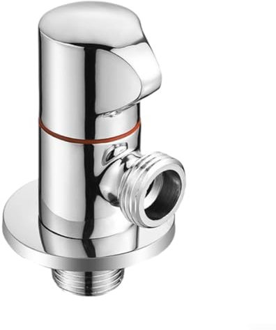 Eckventil für Badezimmer, Wasserfüllung, Edelstahl, Eckventil, Ersatz für die meisten Badezimmer- und Küchenarmaturen (Heißwinkelventil)