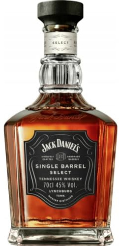 Single Barrel Select Tennessee Whiskey Brillante, sattrötliche Bernsteinfarbe Whisky 700 Milliliter