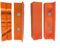 4Pcs ﻿ Vise Jaw, Magnetic Soft Pad Jaw Pad, Bench Clamps, Rubber Soft Vice Jaws Replacement for Metal Vise Bench Machine Tools​ (4 5 6Inch)(4inch Orange)