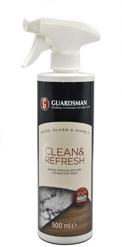 Guardsman Water Based Wood, Glass & Marble Cleaner Trigger Spray, Removes Dirt, Grime, Food & Grease Stains, All Purpose Stain Remover Spray