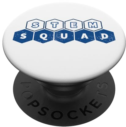 STEM Squad Science Tech Engineering Mathematik Student PopSockets mit austauschbarem PopGrip