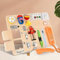 Ovshnrr Busy Board 20 en 1 Juguetes para NiñOs PequeñOs Juguete de Tablero de pestillos Tablero Sensorial Juguetes Educativos De Aprendizaje Temprano