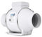 AIR 6 Triumph-100T Inline Extractor Fan with Timer for 100mm/4 inches diameter ducting. Impressive Air volume of 210 m3/H (TRIUMPH100T for 100mm 4inches)