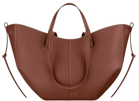 Große Tragetasche for Damen, modische Vintage-Umhängetasche, schicke Lederhandtasche, Hobo-Geldbörse.