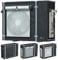 Housse de protection imperméable pour climatiseur extérieur, unité extérieure CVAC polyester 420D Oxford Protection UV avec maille de ventilation anti-humidité Système de réglage (86x35x60 cm)