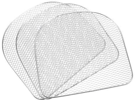 CHICAMPERA 3pcs Stainless Steel Air Fryer Grilling Rack Roasting Rack Tower Oven Accessory Narrow for Fruits Meat