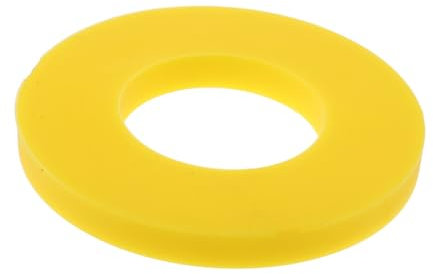 Zerodeko Anneau Amortisseur de Choc Caoutchouc pour Voiture Coussinet de Buffer de Suspension Jaune à Usure et Facile à Installer Améliore Confort de Conduite