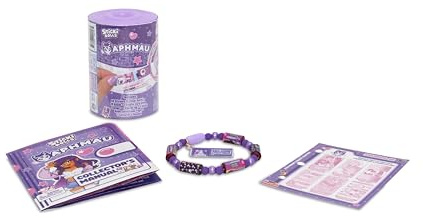 Sticki Rolls X Aphmau Capsules - Surprise Blind Pack, Includes 50 Stickers, Custom Bracelet & Charm, Kawaii Collectable Fun