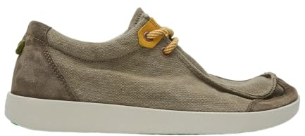 Satorisan - Kwahu Canvas Vintage - Wallaby Mokassin Herren - Leder und Textil Mokassins - Bequem, Nachhaltig und Dauerhaft