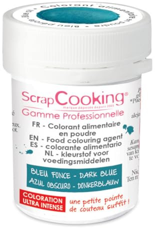 Lebensmittelfarbe Pulver 5 g - Dunkelblau