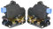 NSGMXT Par de cerraduras para puerta delantera izquierda + derecha 3B1837015BC 3B1837016BC