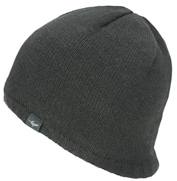 SEALSKINZ Unisex Wasserdichte Beanie für Kaltes Wetter – Schwarz, X/XL