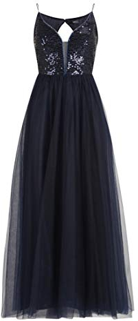 Vera Mont Damen 0105/4990 Partykleid, Blau (Night Sky 8541), (Herstellergröße: 44)