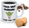 Yoda Best Husband Mug, Funny Husband Gifts from Wife, Love You Husband Birthday Gift