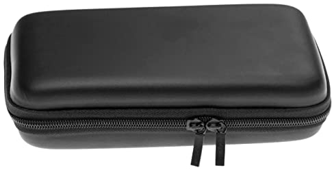 vhbw Tasche kompatibel mit Nintendo 3DS LL, XL Spielekonsole - Schutzhülle, Tragetasche, schwarz