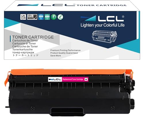 LCL Kompatibel Tonerkartusche TN423 TN423M TN-423M TN-421 TN-423 TN421(1 Magenta) Ersatz für Brother HL-L8260CDW HL-L8360CDW DCP-L8410CDW MFC-L8610CDW MFC-L8690CDW MFC-L8900CDW HL-9310 HL-L9310CDW