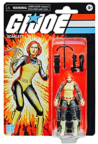 Hasbro G.I.Joe Scarlett Actionfigur, 10 cm