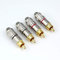 RHINORO 4 pcs (2 Colours Combo) Premium Gold Plated RCA Male Solder Soldering Plug Audio Video AV Terminals Ends Connectors