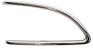 Modanatura cromata sinistra griglia paraurti anteriore, compatibile con LANCIA YPSILON dal 03/2011 al 08/2015