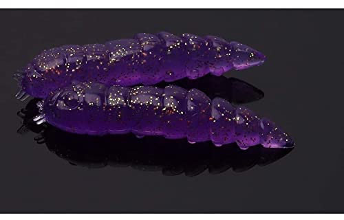 Libra Lures Kukolka Käse 4.2cm 10er Pack 020-purple with Glitter