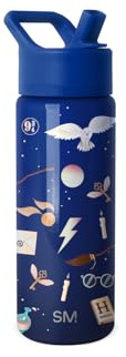 Botella Infantil Simple Modern Summit con Tapa de Pajita | Taza Térmica de Acero Inoxidable Harry Potter para Niños y Niñas | 530 ml | Magical Mashup
