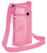 FUZVOL Water Bottle Carrier Water Bottle Holder with Adjustable Shoulder Hand Strap Portable Durable Water Bottle Bag for Adults Kids Walking Hiking Camping Travelling Exercise Pink