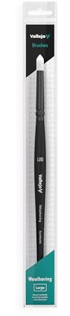 Pinzel Vallejo Weathering B08003 Round Synthetic Brush - Large (8)