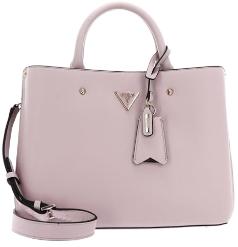 GUESS Meridian Girlfriend Satchel Light Rose