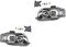 Johns, Scheinwerfer Satz Xenon passend für Audi A3 8P 05/2003-07/08 D2S H7 Links & Rechts + Nebelscheinwerfer + Leuchtmittel