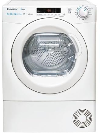 Asciugatrice CANDY CREH8A3DE-S Motore Inverter Capacità 8 Kg Profondità 60,7 Cm Classe Energetica A+++