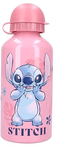 Botella para beber 500 ml Stitch Let's Eat!