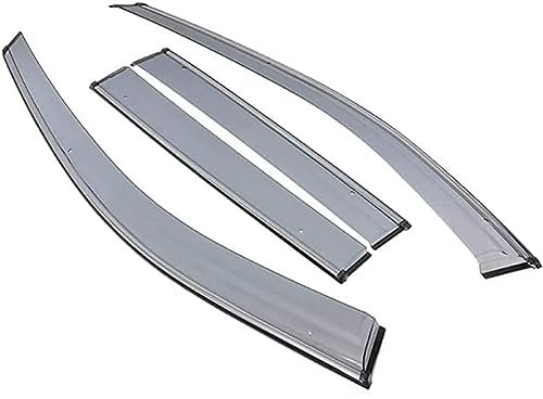XFANGNB Deflecteur Vitre Voiture pour Nissan Clipper Van 2012-2013, Déflecteurs d'air Fenêtre Latérale Avant ArrièRe Pare-Pluie Coupe-Vent Accessoires