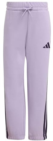 adidas Unisex Kids Essentials 3 Stripes Pants, Powder Plum/Aurora Plum, 3-4 Years