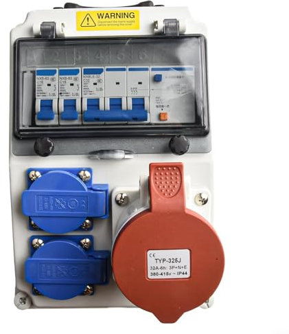 Oniissy Advanced Construction Power Distribution Box Ensures Efficient Power Management, All Weather IP65 ConstructionSite Socket Box with Protective Features