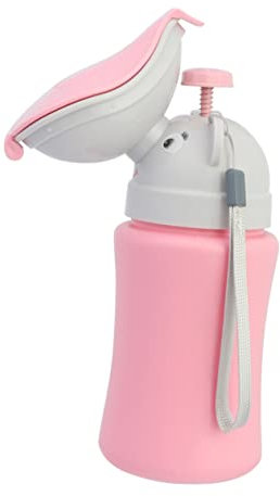 KITANDOVE 1pc Kids Travel Wee Bottle Pee Cup for Kids Emergency Urinal Portable Car Potty Bottle Cartoon Design for Girls Boys